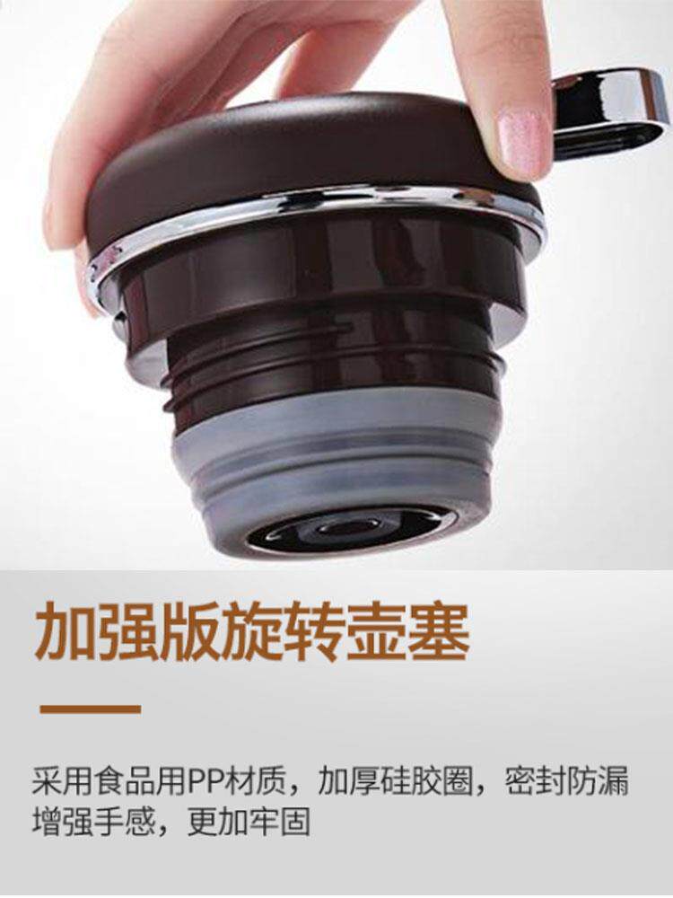 保康欧式2.0L304不锈钢瓶保温壶盖家庭1.5L热水瓶办公暖壶暖