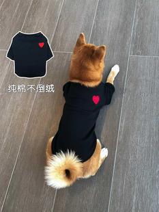 狗狗加绒衣服秋冬中小型犬比熊泰迪暖棉衣雪纳瑞柴犬宠物卫衣外套