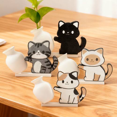 猫胡子收纳冰箱贴磁吸胡须收集瓶
