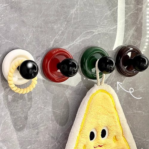 中古风吸盘挂钩门后免打孔无痕钩