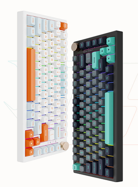 VGN N75 客制化游戏电竞机械键盘女生办公小配列台式电脑外接通用