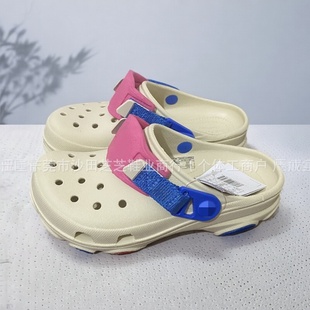 2025新款特林洞洞鞋男鞋女鞋夏季拖鞋情侣款凉鞋软底踩屎感半拖