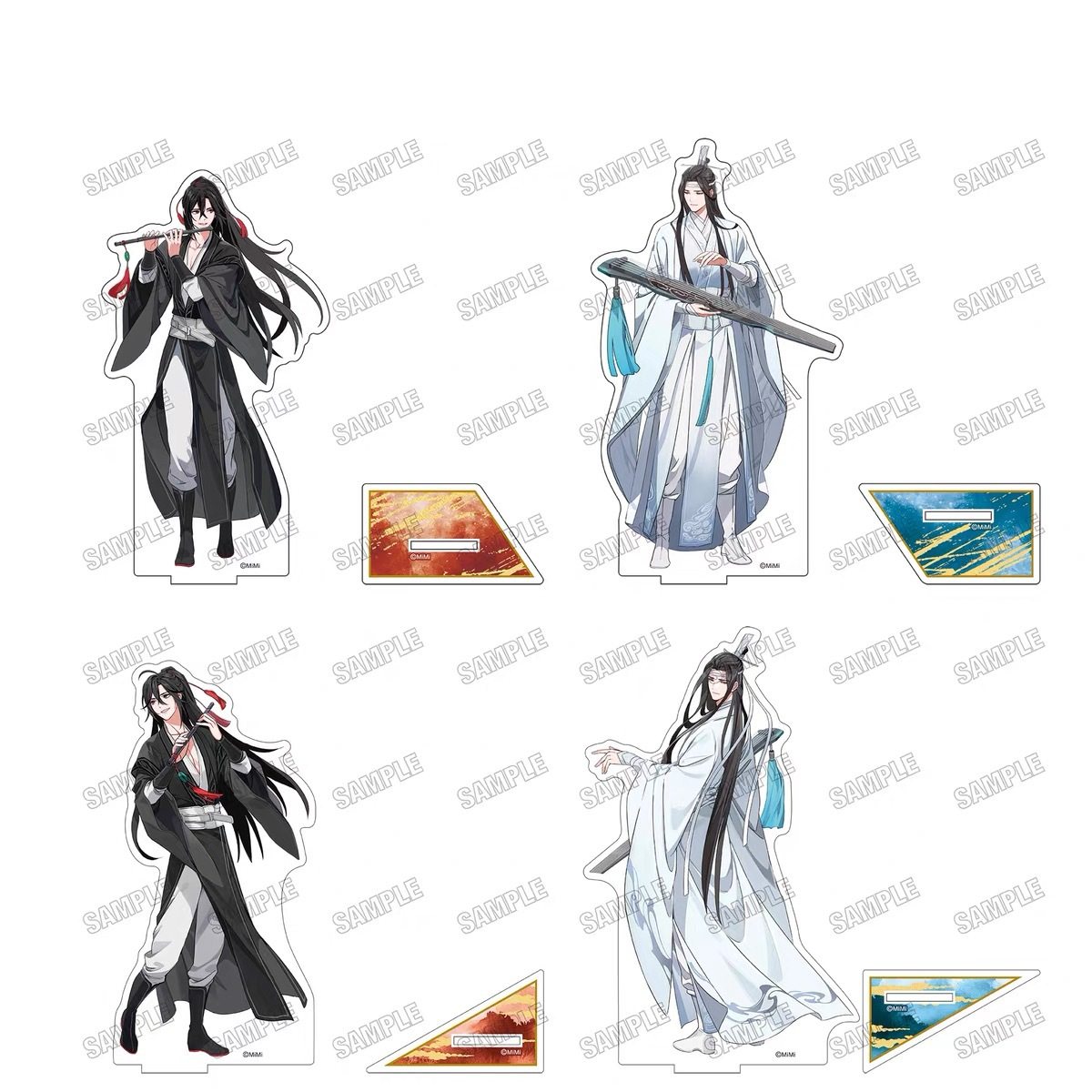 魔道祖师完结纪念展乐器亚克力