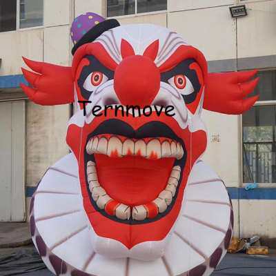 定制厂促充气万圣节气模定制大型南瓜拱门发光骷髅酒吧装饰美陈i.