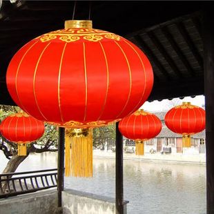 灯杆灯笼定做路灯杆灯笼支架灯笼户外大红灯笼电杆灯笼装饰灯笼