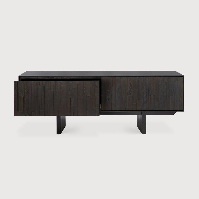 中古风电视柜客厅家用实木储物柜设计师款别墅收纳柜边柜茶几,住宅家具,餐边柜,淘宝优惠券,粉丝福利购,淘宝优惠卷