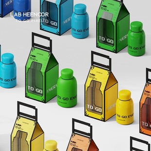 HEENOOR 保温杯彩虹杯水杯 朋克胖子 团购定制礼物 GO系列 LAB