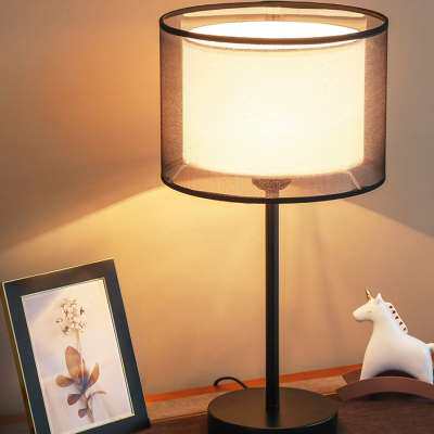 北欧轻奢台灯卧室床头灯简约现代感应灯温馨遥控可调光触摸床头柜