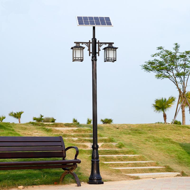 太阳能路灯别墅小区家用院子太阳能灯户外庭院灯天黑自动亮户外灯