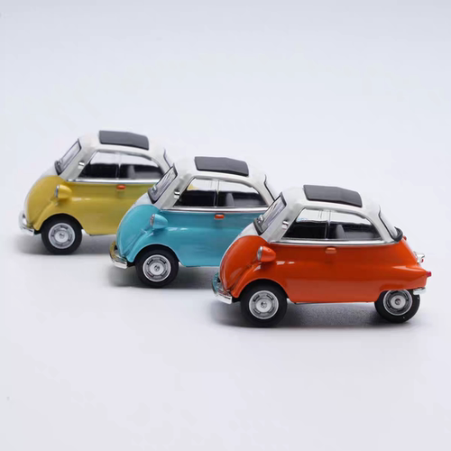 宝马蛋ISETTA1/64合金汽车模型