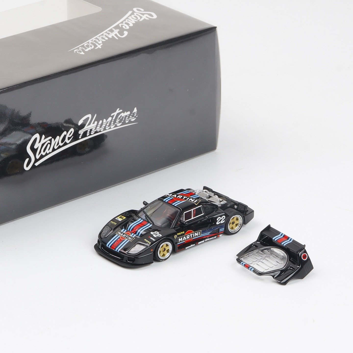 法拉利F40LM汽车模型1/64