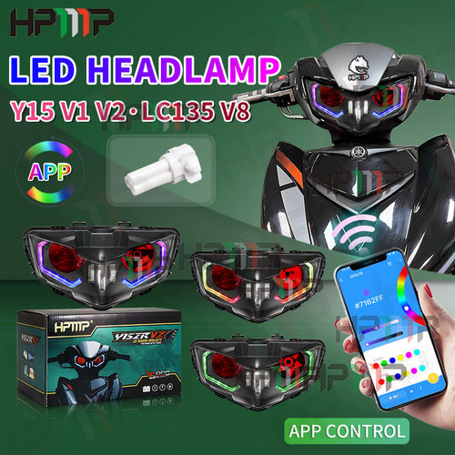 雅马哈y15zr改装大灯LC13