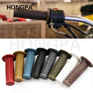 CG125游侠握把套外贸热销 22mm防滑手把胶 摩托车电动车改装 通用