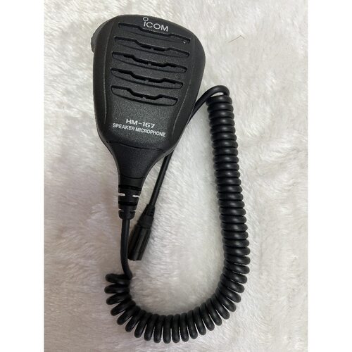 ICOM 艾可慕 HM-167 手持麦克风 对讲机用手咪 适用于 IC-M73Plus