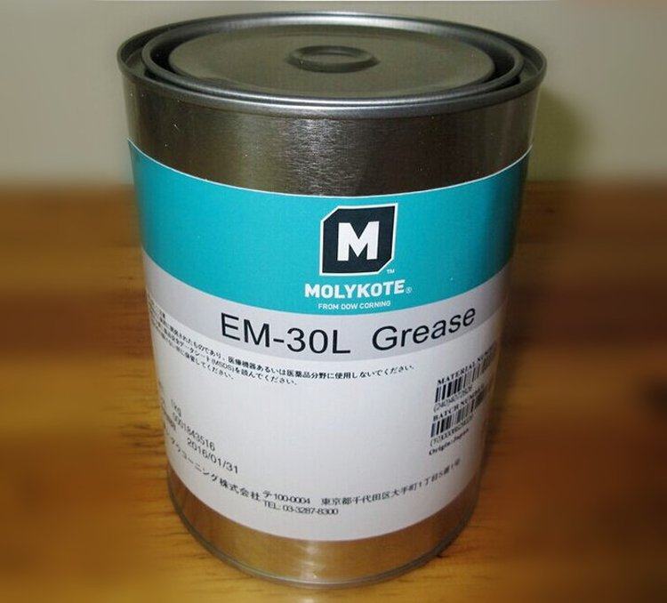 日本Molykote摩力克em-30l白色油脂道康宁EM-50L塑料齿轮润滑脂