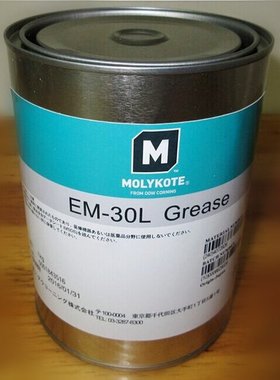 日本Molykote摩力克em-30l白色油脂道康宁EM-50L塑料齿轮润滑脂