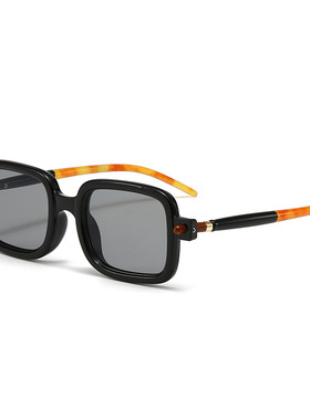 太阳镜欧美方形墨镜复古