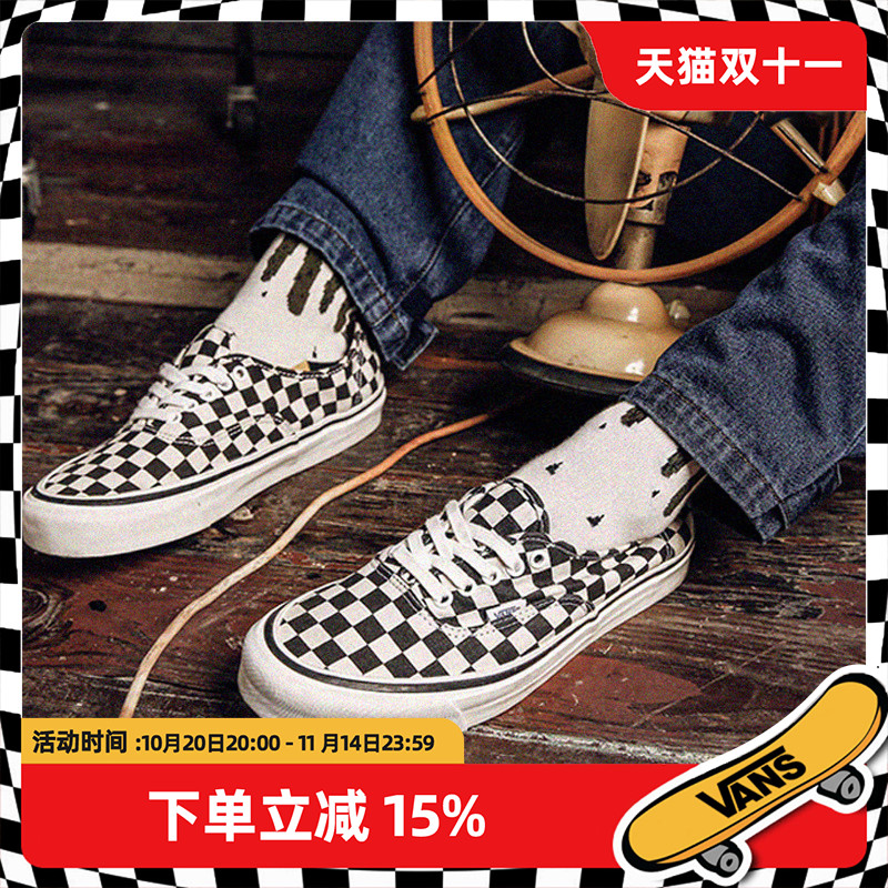 vans男子低帮安纳海姆帆布鞋