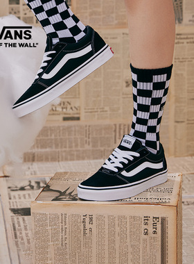 Vans范斯官方正品男女鞋Ward经典黑色个性街头百搭运动休闲板鞋