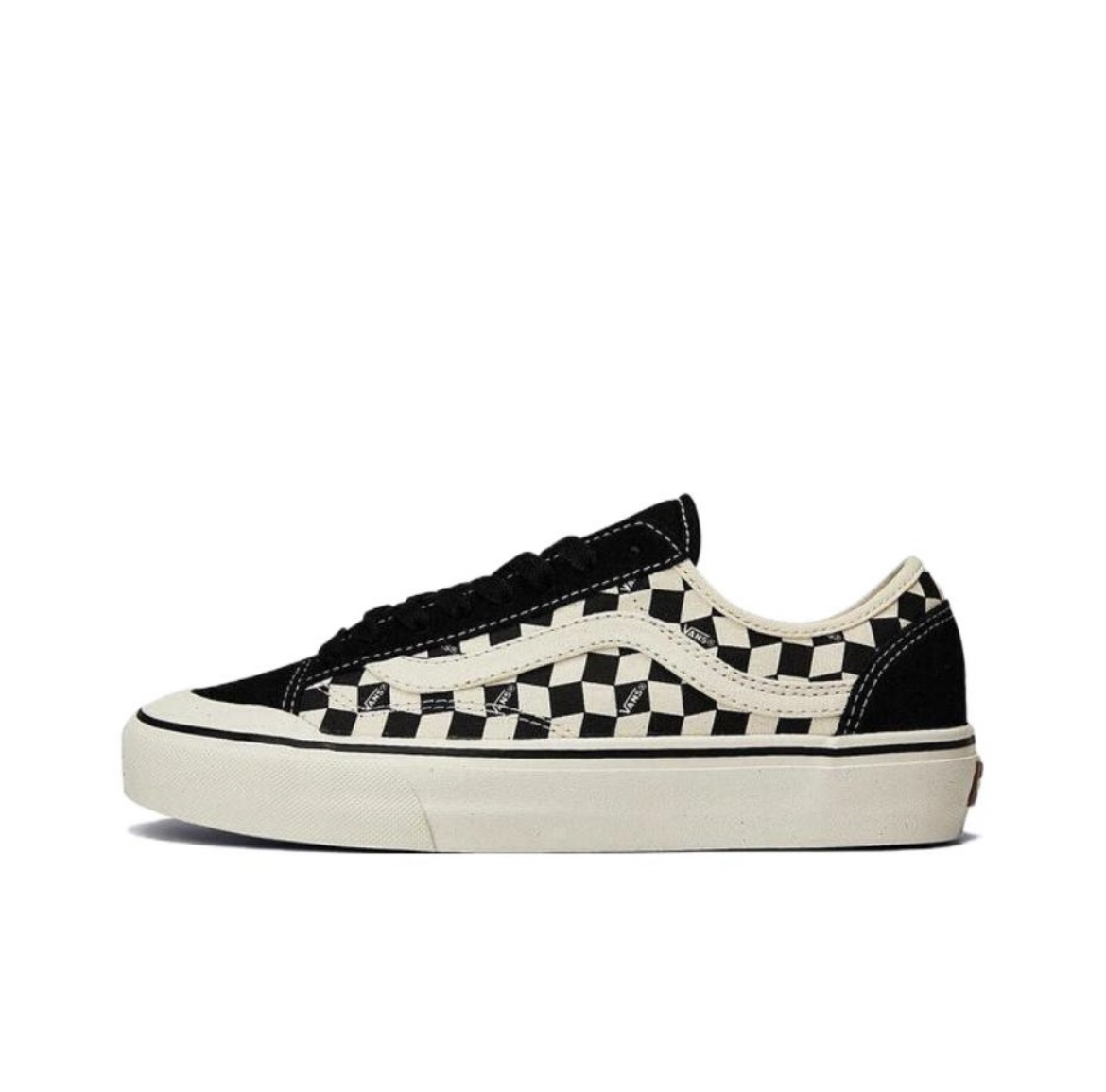 VANS/范斯官方正品男女鞋 Style 36 SF VR3黑白棋盘格低帮板鞋-封面