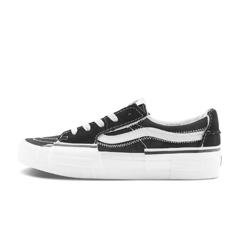 Vans/范斯官方正品男鞋 SK8-Low酷感黑复古潮流男鞋运动休闲板鞋