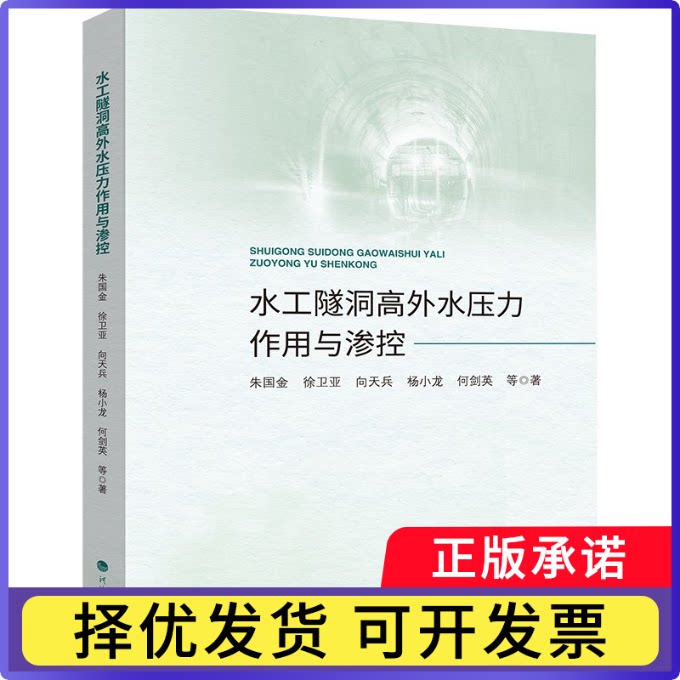 水工隧洞高外水压力作用与渗控朱国金9787563088607南京河海大学出版社有限公司书籍\/杂志\/报纸/工业/农业技术/轻工业/手工业图片