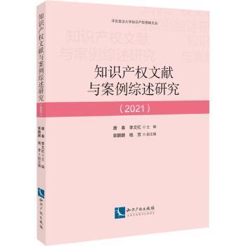 知识产权文献与案例综述研究（2021）唐春，李文红主编9787513076494知识产权出版社有限责任公司