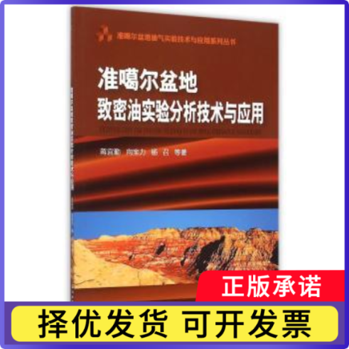 准噶尔盆地致密油实验分析技术与应用蒋宜勤，向宝力，杨召等著9787518309184石油工业出版社