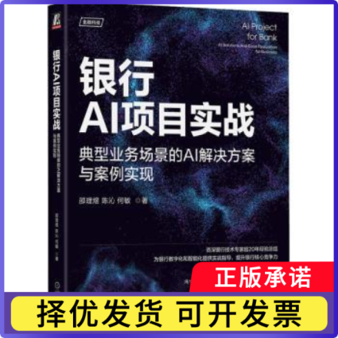 银行AI项目实战:典型业务场景的AI解决方案与案例实现:AI solutions and case realization for business邵理煜,陈沁,何敏
