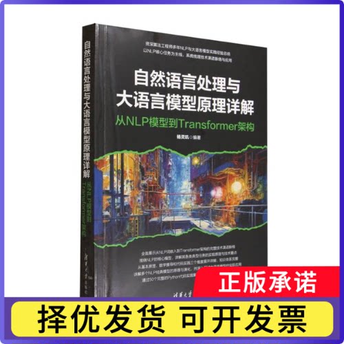 自然语言处理与大语言模型原理详解(从NLP模型到Transformer架构)编者:杨灵玑|9787302699132清华大学