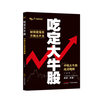 吃定大牛股:中线大牛股战法精解丁力, 著9787545495669广东经济出版社书籍\/杂志\/报纸/经济/财政/货币/税收