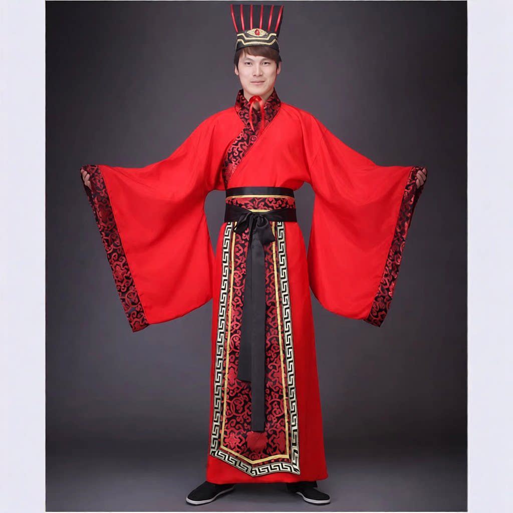 古装汉服男女成人唐服仙女公主情侣演出服襦裙广袖传统古典中国风