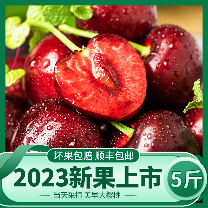 大连瓦房店美早樱桃新鲜车厘子水果包邮顺丰现货当季国产现摘现发