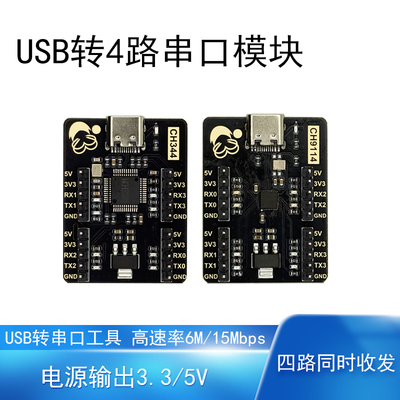 高速率6M15MbpsUSB转TTL串口工具