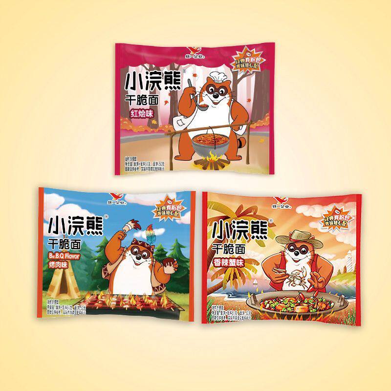 小浣熊干脆面干吃面整箱装香辣蟹方便面