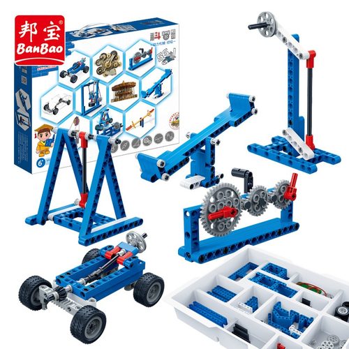 邦宝拼装玩具创客教育积木