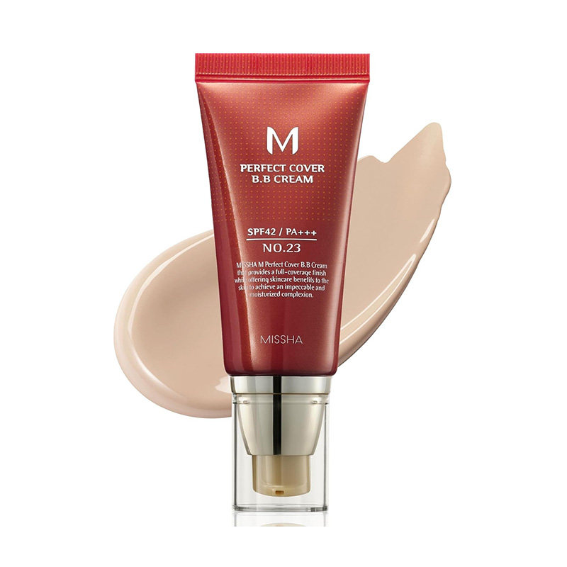 日本代购 MISSHA BB霜 妆效可持续一整天 全年皆宜多肤质可用50ml