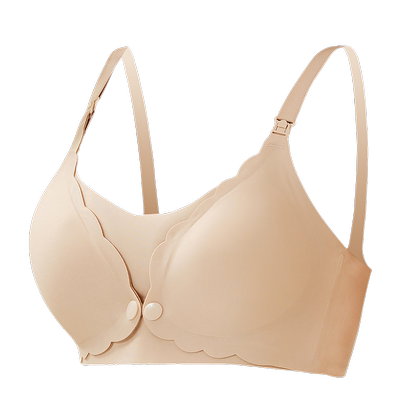 前开扣孕妇内衣婧麒喂奶哺乳文胸