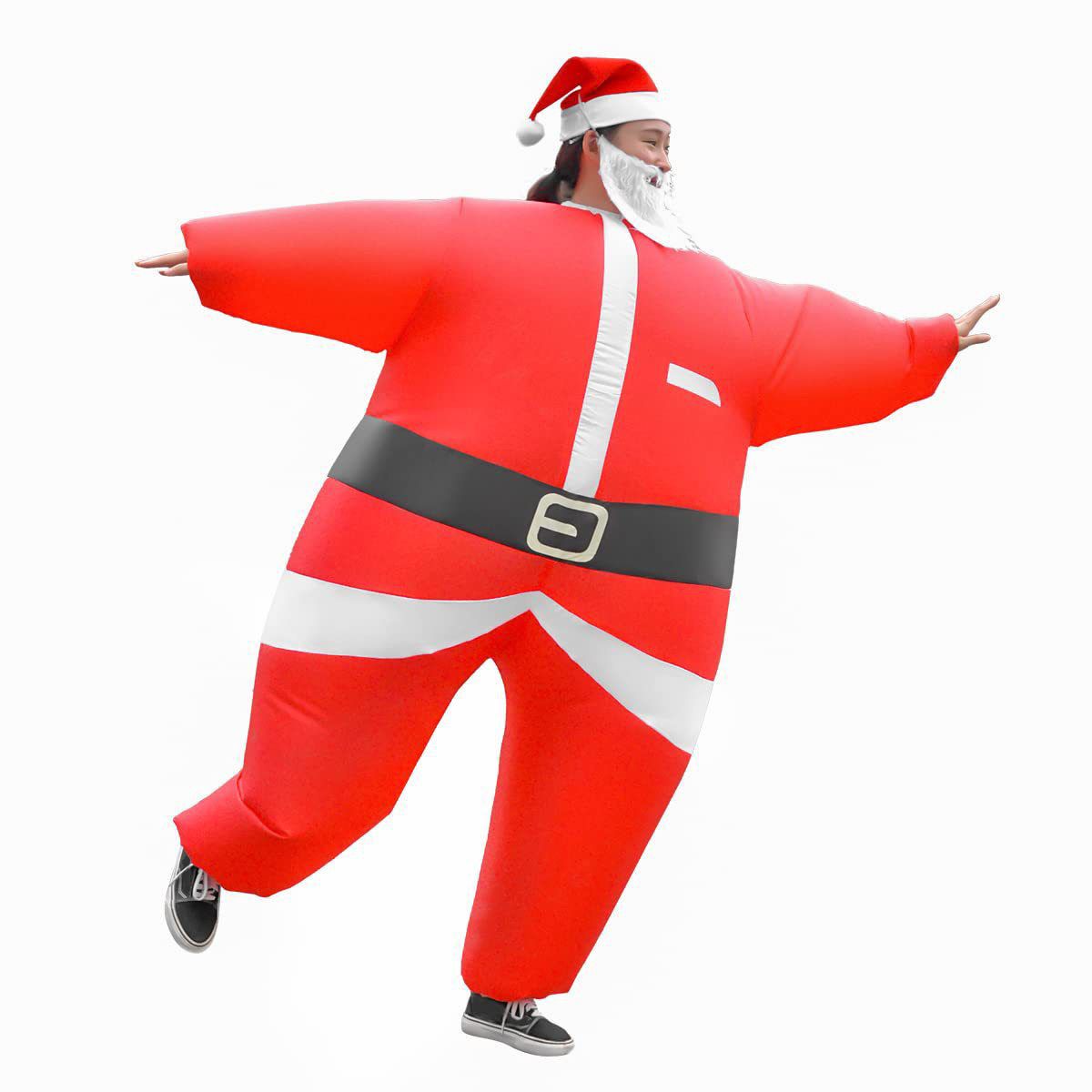 跨境爆款圣诞节充气老人