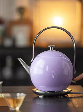 己颜烧水壶2025新款泡茶专用自动断电高颜值304不锈钢电热水壶