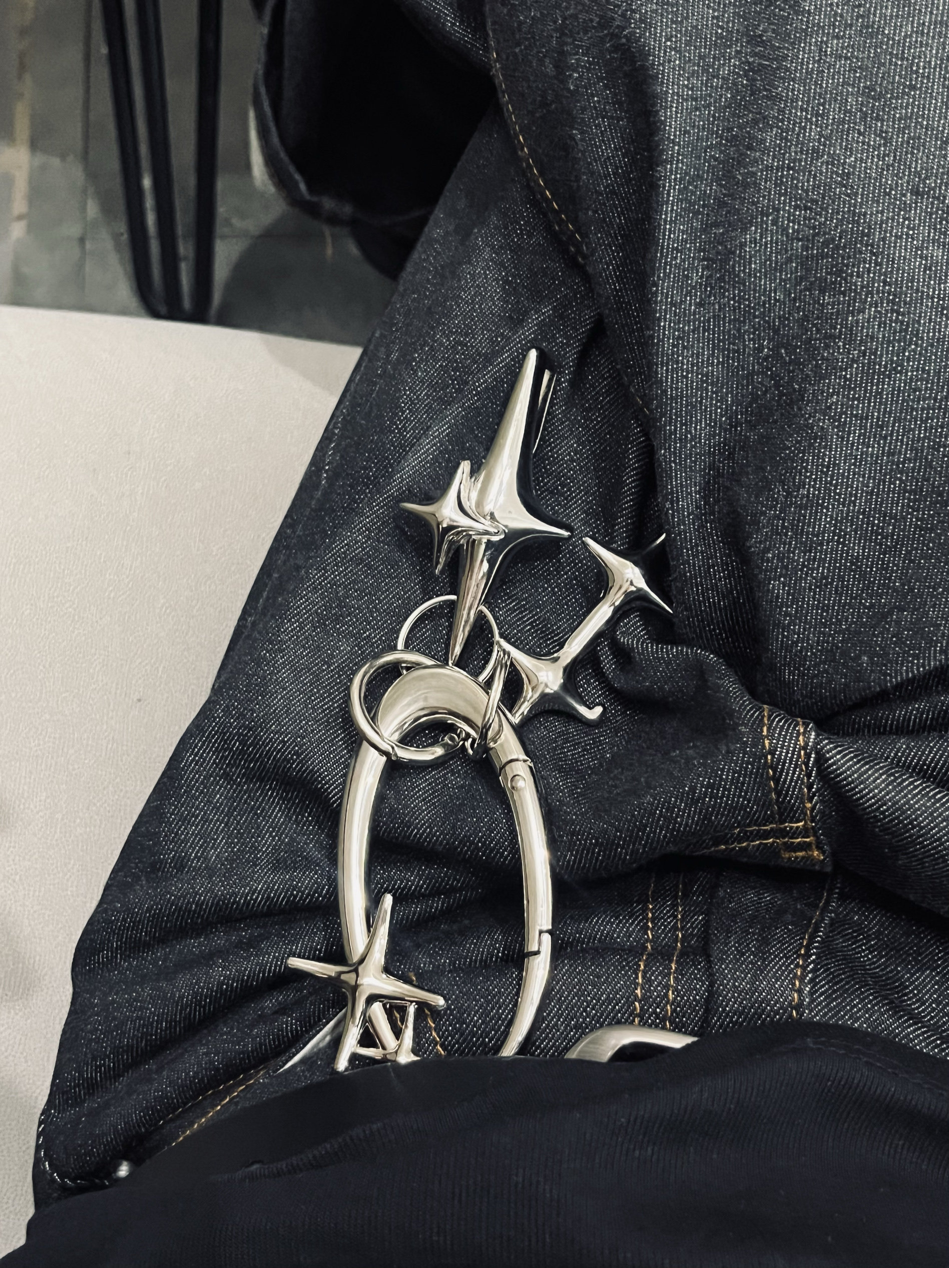 DFDG原创手作金属打火机套壳多功能cleanfit钥匙扣腰间配饰包挂件