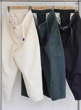 日单紫标NT5320N TWILL WIDE休闲裤九分裤COOLMAX宽松复古廓腿裤