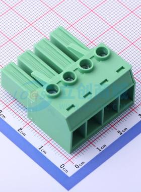 插拔式接线端子 JL5EDGKH-76204G01 P=7.62mm 插头 1x4P 原装正品