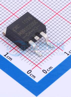 肖特基二极管 MBR10200DC_R2_00001 TO-263 200V 10A PANJIT(强茂