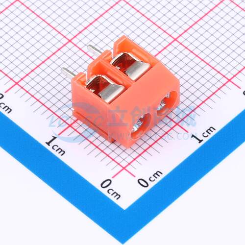螺钉式接线端子 WJ126V-5.0-2P-16-00A P=5mm 电子元器件配单