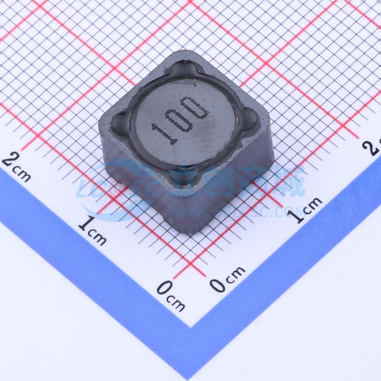 功率电感 PSPHAQ127-100M SMD,12x12mm 10uH ±20% 6.5A 原装