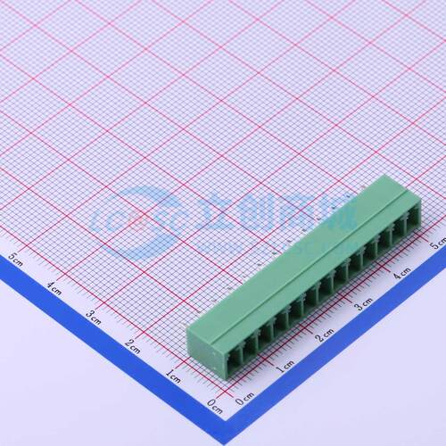插拔式接线端子 DB2EVC-3.81-13P-GN  3.81mm 板端/插座-闭口 1x1