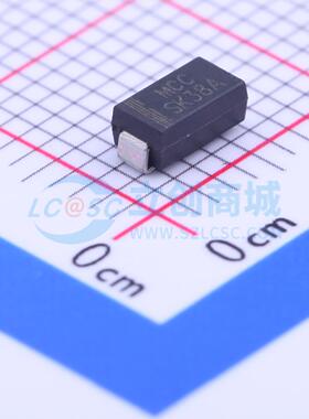 肖特基二极管 SK38A-LTP SMA(DO-214AC) 80V 3A MCC(美微科) 原装