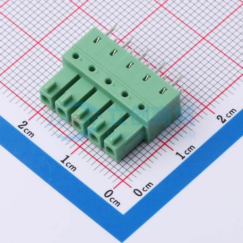 插拔式接线端子 DB2EB-3.81-5P-GN  3.81mm 电子元器件配单