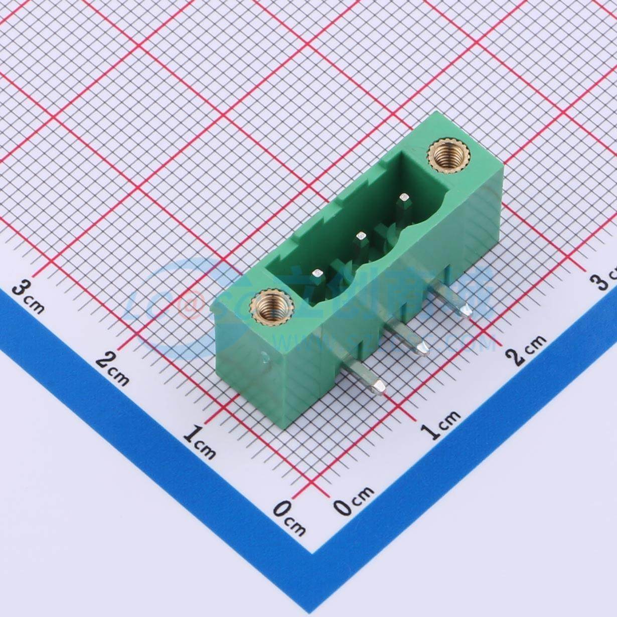插拔式接线端子 MX2EDGRM-5.08-03P-GN01-Cu-A  5.08mm 1x3P
